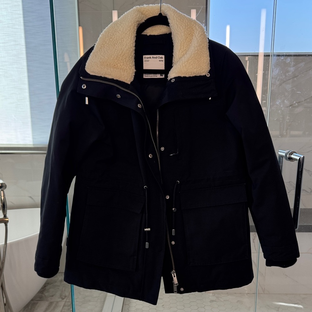 Frank & Oak Alpine Mock Neck Parka
